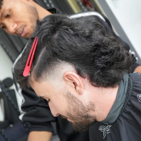 Skin fade by SAE Collective Barber in Uluwatu, Bali (9)