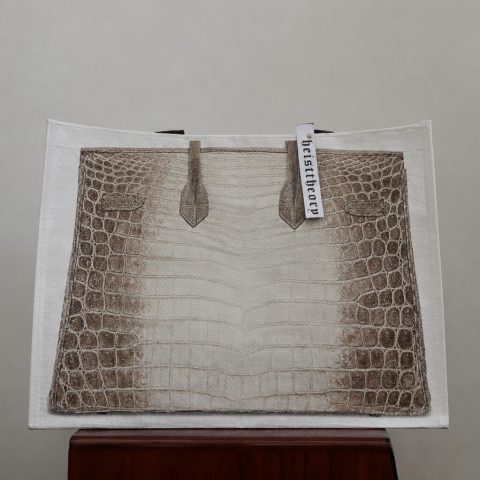 SAE Collective Studio tote bag in Natural, Uluwatu Bali